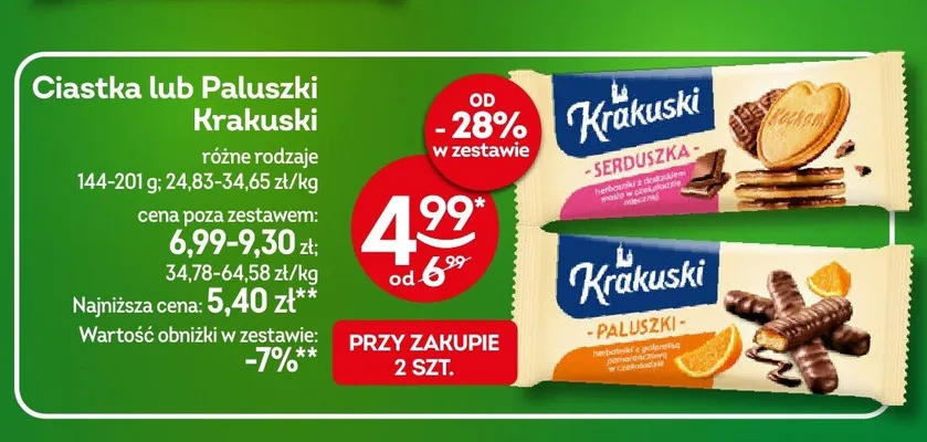 Paluszki Krakuski promocja w Żabka