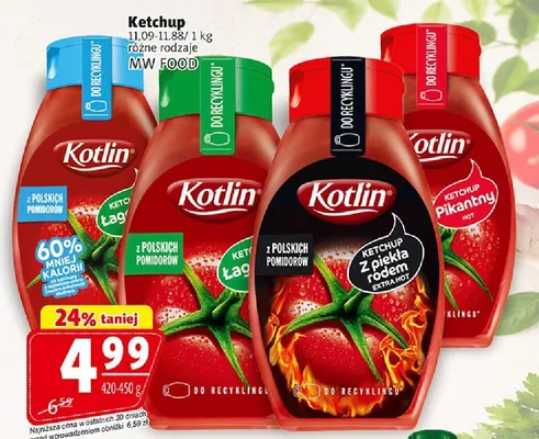 Ketchup Kotlin Z piekła rodem extra hot promocja w Prim Market