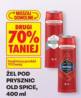 Żel pod prysznic Captain promocja w Biedronka