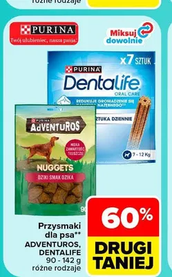 Przysmaki dla psa Adventuros DentaLife Purina promocja w Carrefour