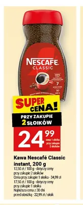 Kawa instant Nescafé Classic promocja w Twój Market