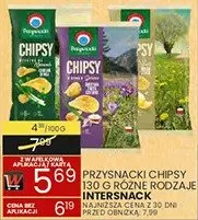 Przyśnacki chipsy 30g różne rodzaje promocja w Wafelek