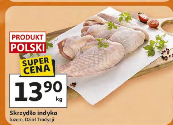 Skrzydła indyka luzem promocja w Auchan