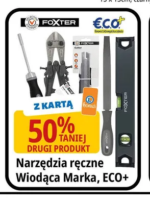 Narzędzia ręczne ECO+ promocja w Leclerc