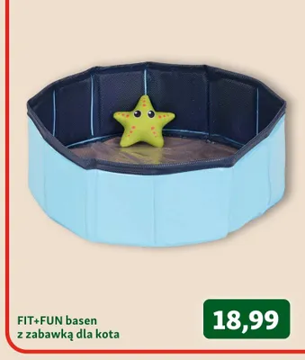 Basen z zabawką dla kota FIT+FUN promocja w MAXI ZOO