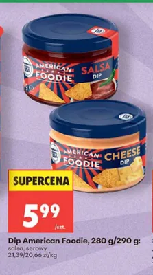 Dip salsa American Foodie promocja w Biedronka