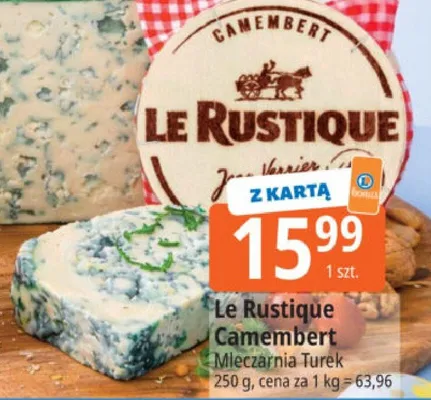 Le Rustique Camembert promocja w Leclerc