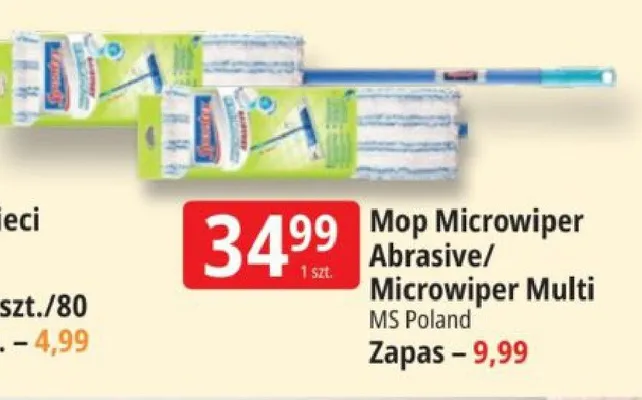 Zapas do mopa Microwiper MS Poland promocja w Leclerc