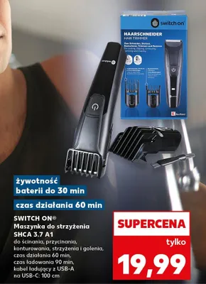 Maszynka do strzyżenia SHCA 3.7 A1 promocja w Kaufland