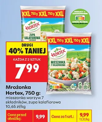 Mieszanka warzyw 7 składników promocja w Biedronka