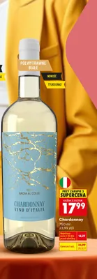 Wino Chardonnay Vino d'Italia promocja w Biedronka