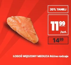 Łosoś wędzony Meduza promocja w API Market