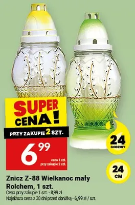 Znicz Z-88 Wielkanoc mały Rolchem promocja w Twój Market