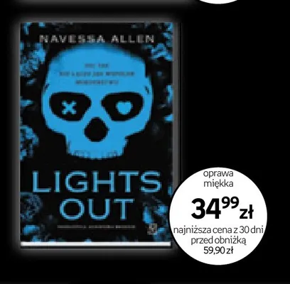 Książka Lights Out Navessa Allen promocja w Empik