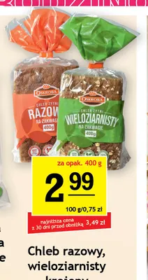 Chleb razowy krojony Oskroba promocja w Gram Market