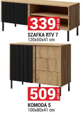 Szafka RTV 7 promocja w Merkury Market