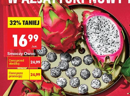Smoczy owoc promocja w Biedronka