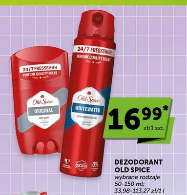Dezodorant Old Spice Whitewater promocja w ABC