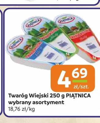 Twaróg wiejski Piątnica promocja w Społem Częstochowa