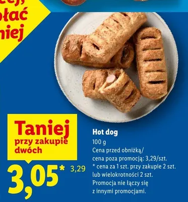 Hot dog promocja w Lidl