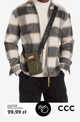 Mała saszetka Hunter promocja w CCC