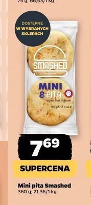 Mini pita Smashed promocja w Netto