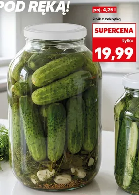 Słoik z zakrętką 4,25 l promocja w Kaufland