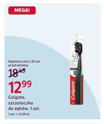 Szczoteczka do zębów Colgate 360 Max White promocja w Rossmann