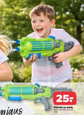 Pistolet na wodę promocja w Netto