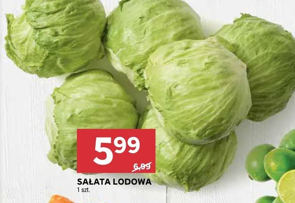 Sałata lodowa promocja w Stokrotka