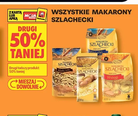 Makaron Szlachecki wstęgi 400g promocja w Biedronka