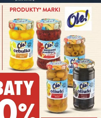 Oliwki z pastą paprykową zielone Ole! promocja w Intermarche