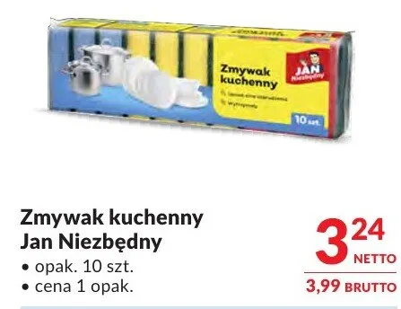 Zmywak kuchenny Jan Niezbędny promocja w Makro
