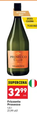 Prosecco Frizzante promocja w Biedronka