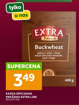 Kasza gryczana prażona promocja w Stokrotka