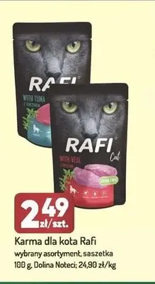 Karma dla kota Rafi z tuńczykiem promocja w Avita