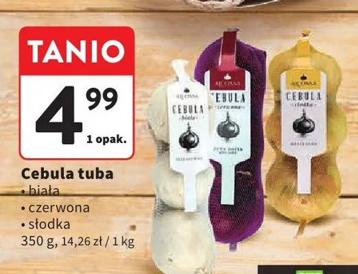 Cebula tuba promocja w Intermarche