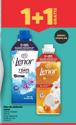 Płyn do płukania Lenor Spring Awakening promocja w Netto