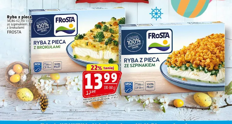 Ryba z pieca z brokułami promocja w Prim Market
