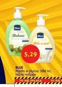 Mydło w płynie BLUE promocja w Blue Stop