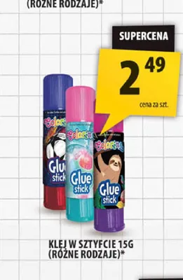 Klej w sztyfcie Colorino 15 g promocja w Arhelan
