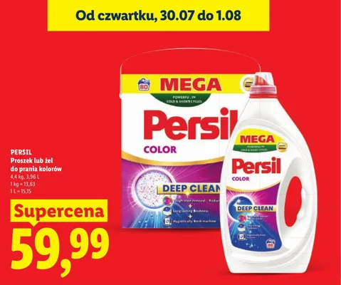 Żel do prania kolorów Persil Color promocja w Lidl