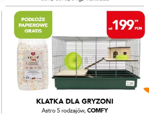 Klatka dla gryzoni Astro Comfy promocja w Aquael zoo