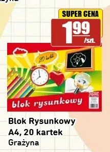 Blok rysunkowy A4 20 kartek promocja w API Market