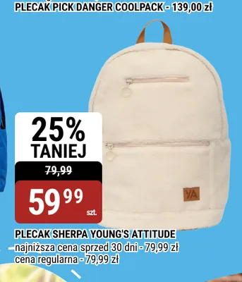 Plecak Sherpa Young's Attitude promocja w bi1