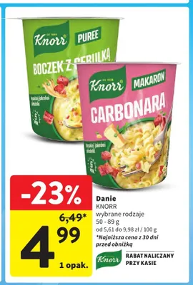 Danie Knorr promocja w Intermarche