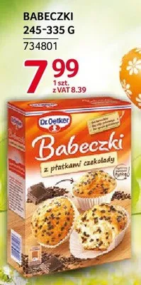 Babeczki Dr. Oetker 245-335g promocja w Selgros