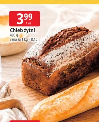 Chleb żytni promocja w Leclerc