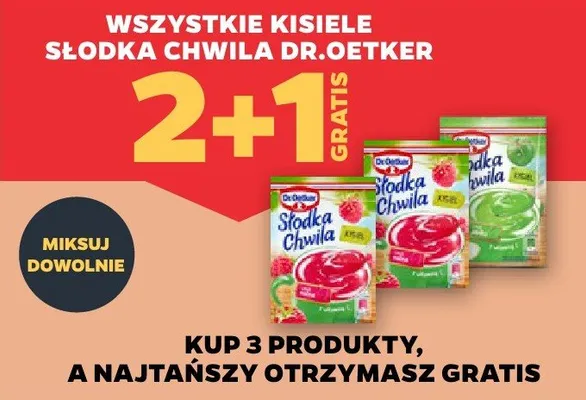Kisiele słodka chwila promocja w Netto