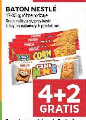 Baton Nestlé różne rodzaje promocja w Stokrotka